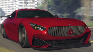 Benefactor Schlagen GT Customizations MercedesAMG GT  GTA 5 Online [upl. by Oninrutas]