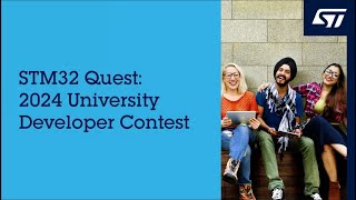 STM32 Quest University Developer Contest GFX amp Wireless [upl. by Ellehcram892]