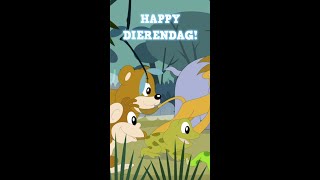 DIERENDAG  Kinderliedjes  Minidisco  shorts [upl. by Hasseman]