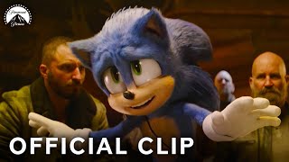 Sonic The Hedgehog 2  Sonic and Tails Enter a Bar Full Scene  Paramount Movies [upl. by Hinckley]