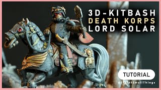 3D Kitbash  Death Korps of Krieg Lord Solar [upl. by Yanrahc513]