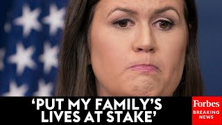 Arkansas Gov Sarah Huckabee Sanders Opens Up About Death Threats Made Against Her amp Her Family [upl. by Oile]