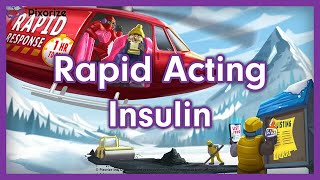 Rapid Acting Insulin Mnemonic for Nursing Pharmacology NCLEX [upl. by Nellie]