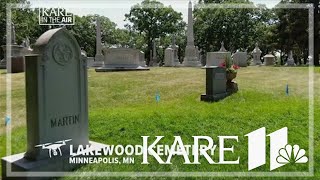 KARE in the Air Historic Lakewood Cemetery [upl. by Noremac504]