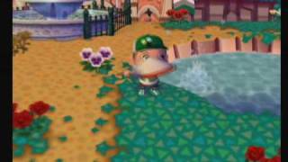 Animal Crossing City Folk  Catching a Diving Beetle [upl. by Boyce]