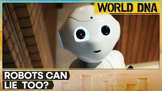 Robots can lie and deceive like humans Study  World DNA  WION [upl. by Marchal]