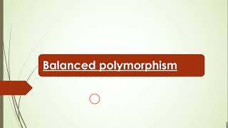 Balanced Polymorphism [upl. by Nivlac]