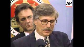 USA OJ SIMPSON PROSECUTION TEAM PRESS CONFERENCE [upl. by Moreville]