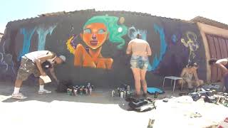 Graffiti  Pena Pride e trupe SA Crew [upl. by Kenji]