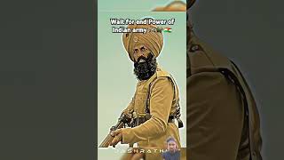 Power of Indian army ⚔️🪖🇳🇪 indianarmy kesari art army history attitude trending movie short [upl. by Kilar73]