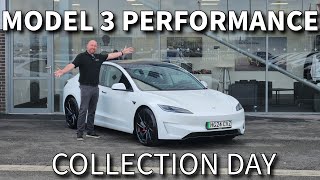 New Tesla Model 3 Performance arrives in the UK Collection and first impressions… [upl. by Iasi]