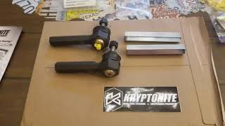 KRYPTONITE PRODUCTS Death Grip Tie Rods amp Solid Steel Tie Rod Sleeves [upl. by Primavera]