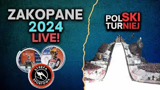 ZAKOPANE 2024 NA ŻYWO KONKURS INDYWIDUALNY LIVE  PolSKI Turniej 2024 [upl. by Lorens]