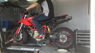 Ducati Hypermotard 1100 Prüfstand Termignoni Sound Dyno [upl. by Deraj728]