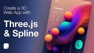 AI06 Create a 3D Website with Threejs Spline amp Midjourney [upl. by Sadowski]