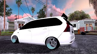 Mod Cars Avanza Stanced  GTA Sa Android [upl. by Ardnued574]