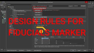 Altium Designer Tutorial 21 Altium Design Rules for Fiducials Marker [upl. by Leonie]