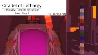 Citadel of Lethargy Completion  JToH [upl. by Gnouhc]