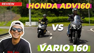 HONDA ADV160 vs VARIO160 MANA LAGI MANTAP [upl. by Arde871]