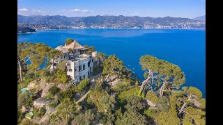 Incomparable Historic Castle in Portofino Genoa Italy  Sothebys International Realty [upl. by Lilias]