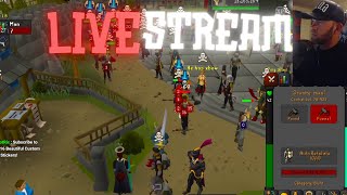 OLD SCHOOL RUNESCAPE PVP amp QUESTING [upl. by Onirefez]