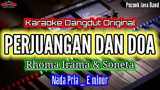 KARAOKEPERJUANGAN DAN DOARHOMA IRAMANADA PRIAKaeaoke Dangdut Original [upl. by Bonnes]