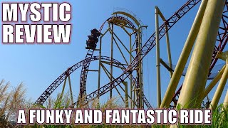 Mystic Review Walibi RhoneAlpes Gerstlauer Infinity Coaster  A Funky and Fantastic Ride [upl. by Gypsy]