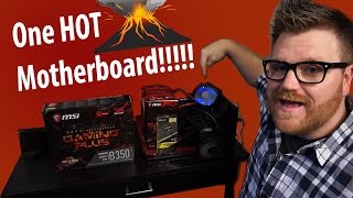 Ryzen MSI B350 GAMING PLUS Motherboard Review [upl. by Eibur]