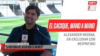 ¡Gran mano a mano con el Cacique Medina en ESPNF360 [upl. by Nueoras]