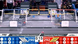 Championship Finals Match 3  FTC World Championship 2024 in Houston  FTC CENTER STAGE [upl. by Wardieu]