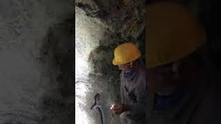 Underground mining in Small scale Chromite mines of Sabzevar  Iran chromium [upl. by Hobbie]