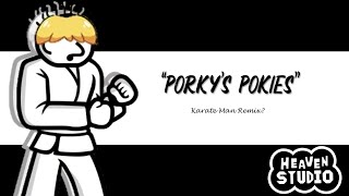 Porkys PorkiesRhythm Heaven Custom Remix [upl. by Katine]