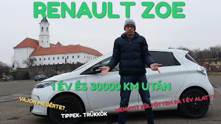 Renault ZOE tapasztalatok 1 év és 30e km után [upl. by Naitsirhc]