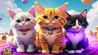 Three Little Kittens  Nursery Rhymes amp Kids Songs By Nisar Cartoon TV [upl. by Feodore]