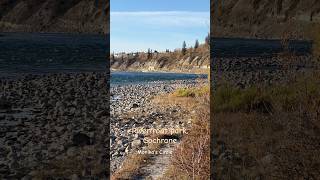 Riverfront park in Cochrane Alberta [upl. by Corly]