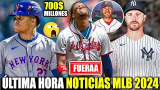 710 MILLONES PARA JUAN SOTO ACUÑA JR FUERA DE MLB PETE ALONSO A YANKEES GLEYBER DESPEDIDO MLB [upl. by Elfont913]