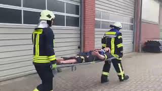 Feuerwehrübung Gräfenhainichen in Schköna [upl. by Yddet]