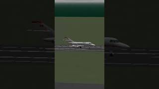 Dassault Falcon 20 Landing [upl. by Fin]