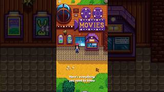 How to unlock the MOVIE THEATER in Stardew Valley [upl. by Aihseuqram]