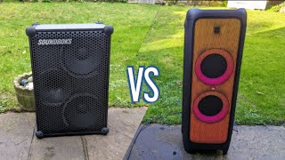 JBL Partybox 1000 Vs SOUNDBOKS Gen 3 Sound Comparison  Move aside JBL [upl. by Oirasan]