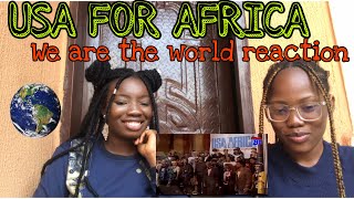 USA FOR AFRICAWE ARE THE WORLD REACTION [upl. by Fusco]