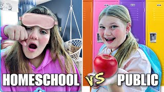 Homeschool vs Public School [upl. by Claudetta878]