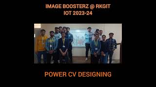 IMAGE BOOSTERZ JOB PREPRATION PROGRAM FOR RKGIT IOT BATCHES [upl. by Eninotna]