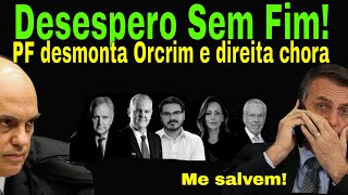 SEM SALVAÇÃO BOLSONARO E SUA ORCRIM EXPOSTOS DIREITA SÓ MILAGRE JORNALÕES HORA DE JAIR EM CANA [upl. by Oecile780]