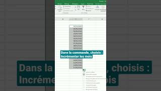 Excel incrémenter les dates dun mois [upl. by Ymaj]