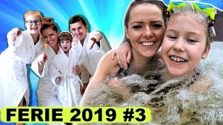 KĄPIEL ZIMĄ NA DWORZE 😱 AQUAPARK WARMIA PARK  FERIE 2019 3 [upl. by Lazar]