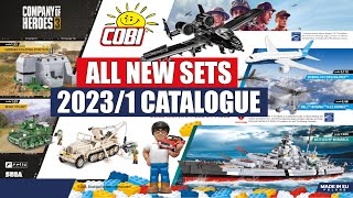 New sets from 20231 COBI catalogue  Tanks planes battleships cars cobi [upl. by Atiuqin423]