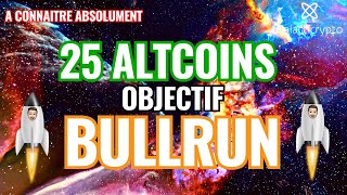 25 Cryptos à connaître Reprise Haussière 🚀 [upl. by Caitlin325]