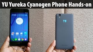 Yu Yureka Unboxing amp Handson Review Micromax made Cyanogen Phone [upl. by Anay]