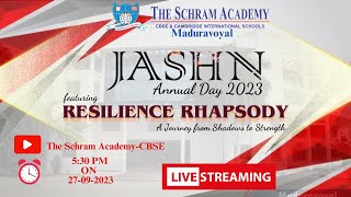 The Schram Academy JASHN ANNUAL DAY 2023 Live Stream [upl. by Radferd]